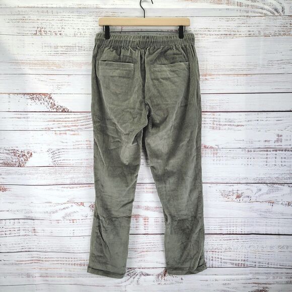 ASOS Design Men's Size S Corduroy Jogger Pants W/ Drawstring Green - Picture 7 of 12